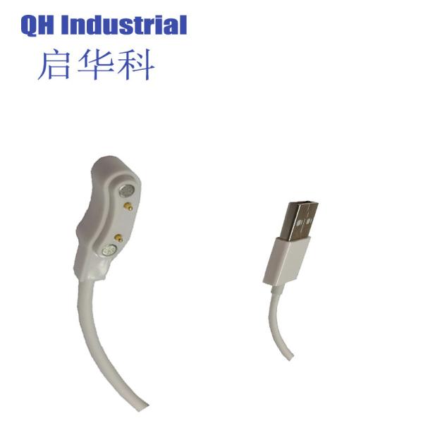 2Pin Hiqh Precision Led Smd Spring Loaded Pin Magnetic Charging Connectors Sus Spring Lcd Smd Pogo Pin