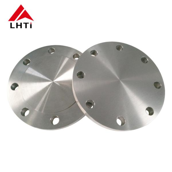 ASME B16.5 RF Gr5 Titanium Blind Flange 1/6 Class 150 With Threaded Hole