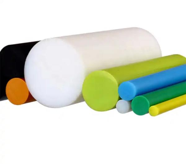 Extruded Plastic Black PVC Rod High Density Polyethylene Rod OEM