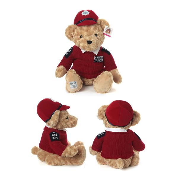 police teddy bear, police bear plush toy bear