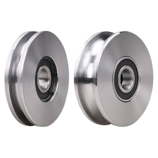 Load-Bearing Hoist Pulley Wheel with U-Groove and Guide Pulley for Wire Rope Sheave Applications