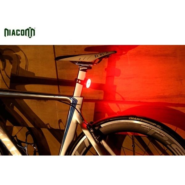 Waterproof Rear Bike Light , Rechargeable Bike Lights With Big Battery