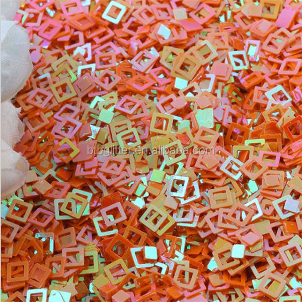 Transform Your Nails with Colourful Nail Beauty Products Plastic Blank Square Pieces Sequined Fluorescent Pieces and More