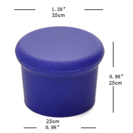 Cute Promotional Gift Cap Shaped Silicone Red Wine Bottle Stopper/Silicone Cap Lid