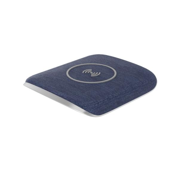 Portable Square QI Wireless Phone Charger White Or Black Color