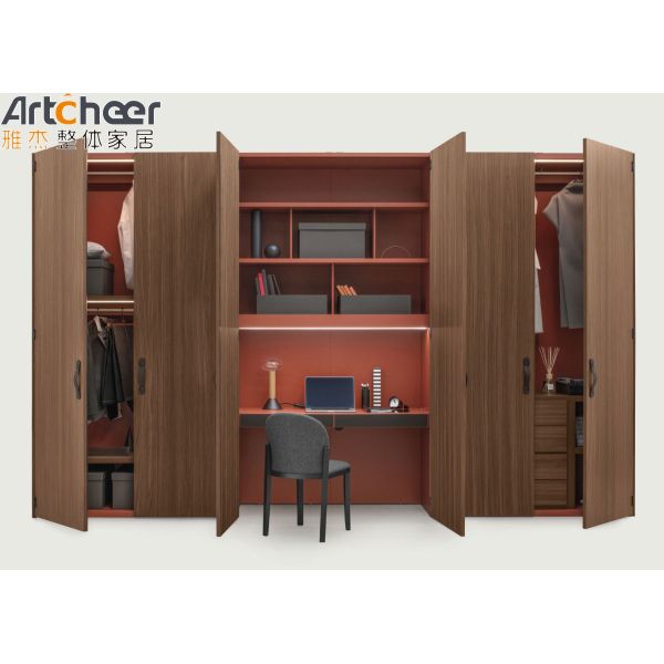 Modern Stylish Customized Size Wardrobe with Eco-Friendly Material for Bedroom Furniture