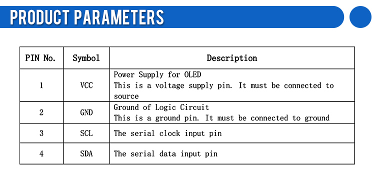 OLED1.3 Blue High-Definition Screen 4-PIN I2CIIC CommunICation Strip Pcb Board Ch1116 Compatible With Sh1106