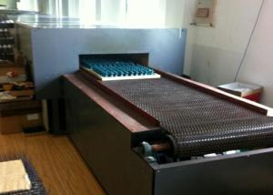 Acier inoxydable Mesh Belt Glassware Decorating Furnace