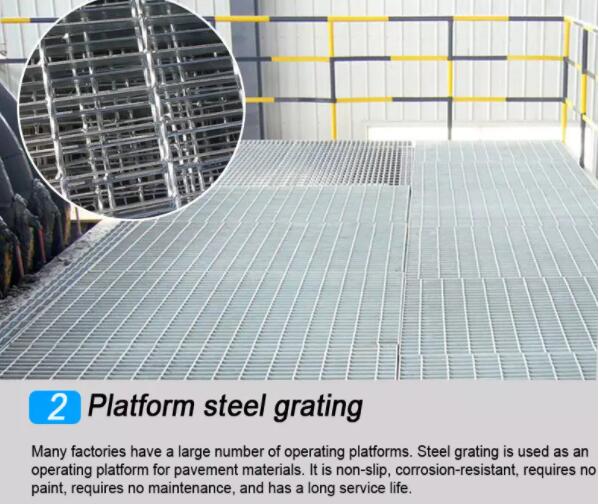 Стальная плита решетки HDG 30x3 сетки дорожки стальная