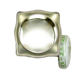 Full Color 0.35mm tinplate Inner Coated Flower Tea Canister