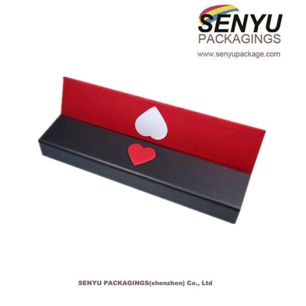 Unique Heart Design Jewelry Box Packaging / Flower Boxes For Roses Packaging