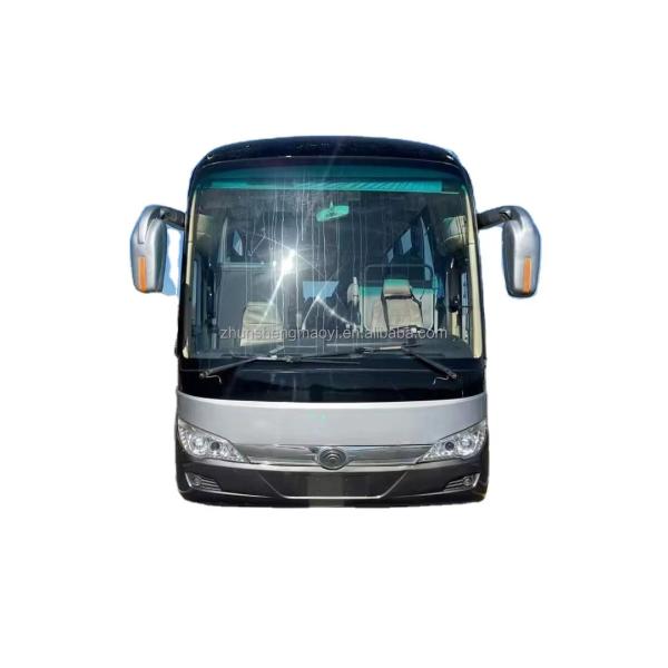 Autocarro elétrico Euro 3 de transmissão manual 46-50 lugares para o mercado do turismo estatal