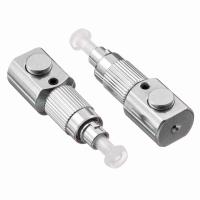FC descobrem acopladores cinzentos do conector da fibra ótica do metal FC do adaptador ótico da fibra