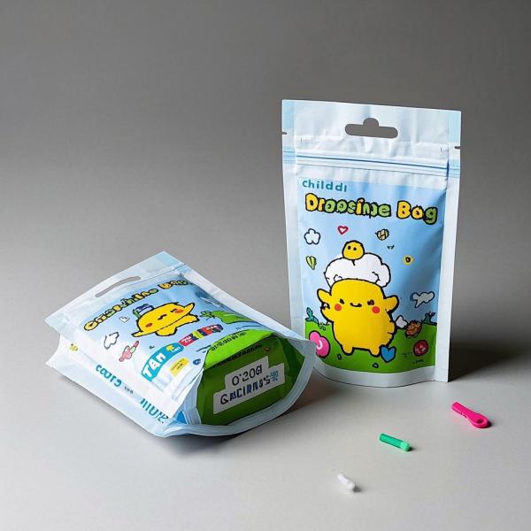 Child Resistant Plastic Composite Bags | CPSC Certified Safety Packaging for Pharmaceuticals & Chemicals | Durable & Customizable
