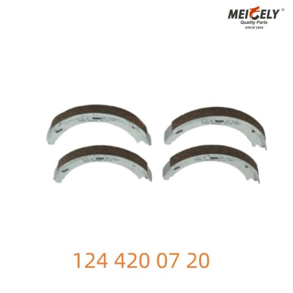 124 420 07 20 OEM Parking Brake Shoe Set For Mercedes-Benz