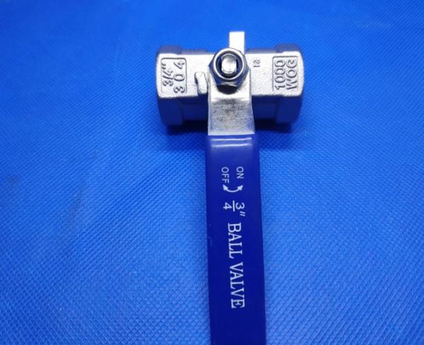 1000 Wog 304 Water Oil Gas 1/4inch Ss Ball Valve Bsp Thread