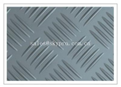 Teste padrão antiderrapante durável do verificador pavimentação de borracha recicl grossa das esteiras de 3mm - de 6mm