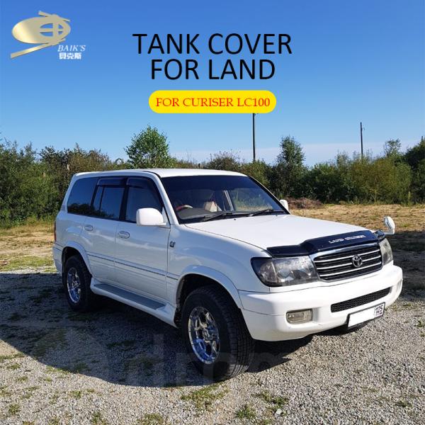 Matte Black Spare Tire Cover For Toyota Land Cruiser 100 Wheel 1997-2005