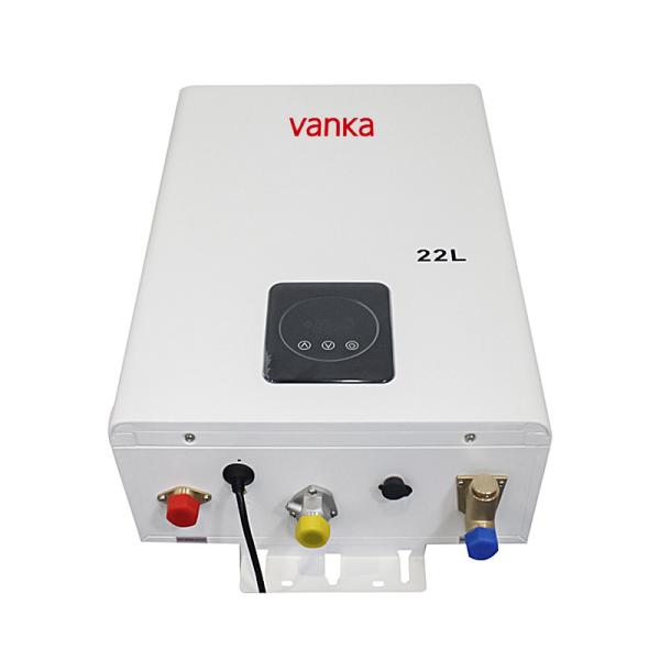 Indoor Low Pressure Shower Gas Water Heater 120V Thermostatic Instant Hot Water System