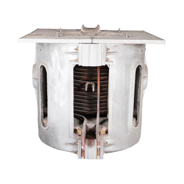 Industrial Non Ferrous Metal Smelting Furnace 250KG Medium Frequency Induction Furnace