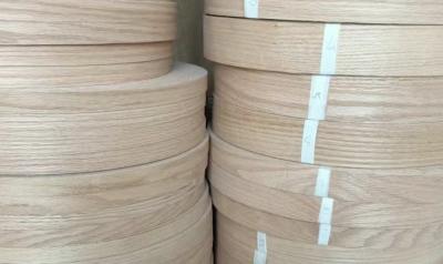 Red Oak Veneer Edge Banding High Elasticity Wear Resistance