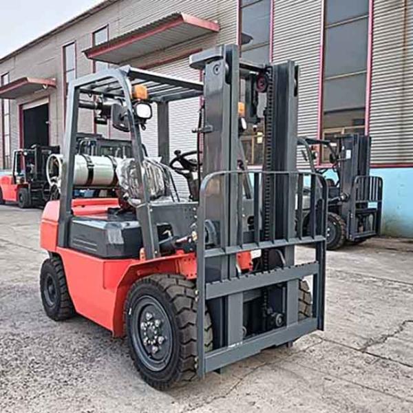 Chinese Engine LPG Counterbalance Forklift GQ-4Y Counter Balance Fork Truck
