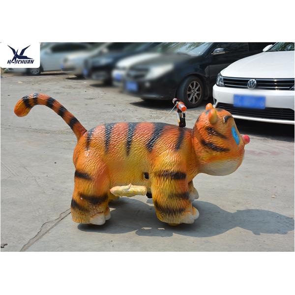 Children Rides Mechanical Ride On Animals Scooters For Dinosaur Park / Zoo