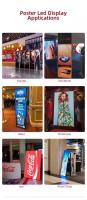 640X1920mm Smart LED Poster Display P2.5 Digital Signage LED Screen WiFi Control de red LAN por USB