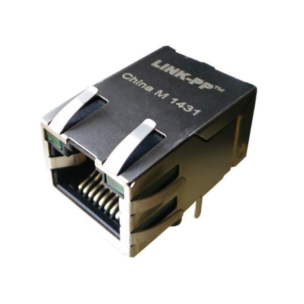 HFJT1-1G11-L11RL Connector Rj45 Fêmea Cat 5 Modular Jack 180º Embedded Board