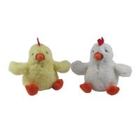 2 ASST el 12cm los 0.39in sanos y juguetes ligeros que gritan el juguete del pollo