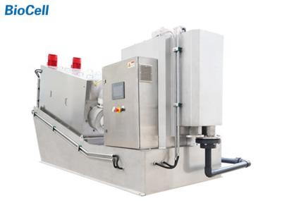 510kg Per Hour Automatic Sludge Dewatering Equipment Filter Press Wastewater Treatment