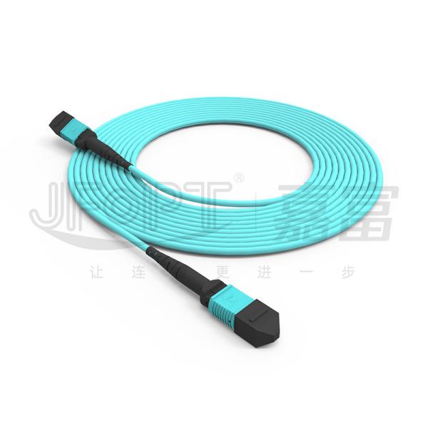 Потеря обратной связи концессора MPO ≥20dB MM OM3/OM4 MPO-MPO Patch Cord для опт