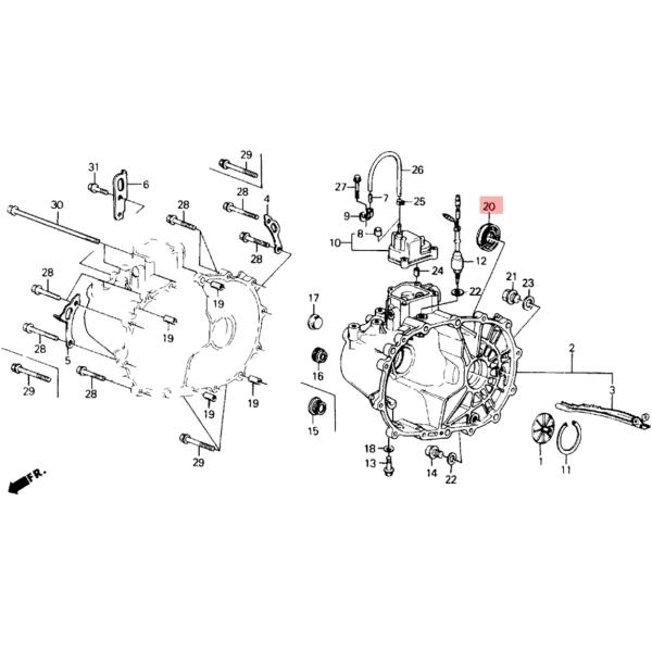Axle Shaft Oil Seal For Auto Parts Honda OEM 91206-PX5-005 91206-PX5-003