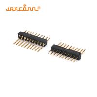 Connecteur à hauteur de 2 mm plaqué en or SMT Connecteur à hauteur de 2 mm connecteur à hauteur de 1 x 10 pin