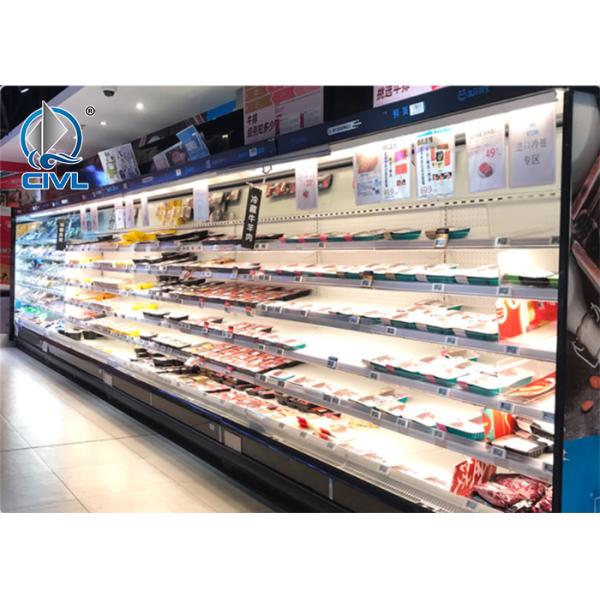 Refrigerated Display Cabinet / Air Curtain Cabinet / Fruit Fresh-Keeping Cabinet Supermarket Commercial Display Cabinet