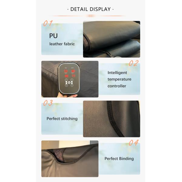 USB Plugs Type Infrared Sauna Blanket for Deep Relaxation and Improved Circulation