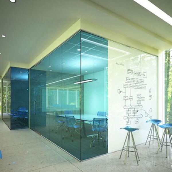 Slim Frame Glass Partition Wall with 10 Years Warranty and Working Temp -20 to +60