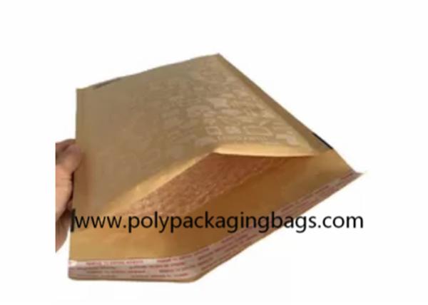Encarregados do envio da correspondência da bolha do OEM Browm Kraft com colagem quente do esparadrapo do derretimento