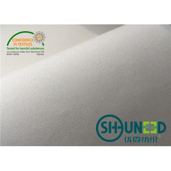 150cm Interlining Material , Woven Fusing Shringkage Resistant