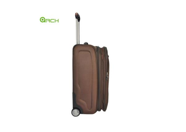Skate Wheels 1200D Polyester Luggage With EVA Side