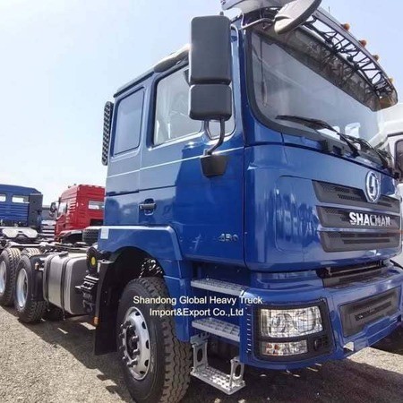 Tracteur Shacman 6X4 Tracteur de chargement lourd 371HP Prime Mover Tracteur à roues Dongfeng