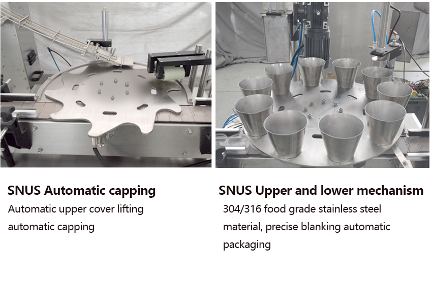 High Quality Snus Powder Pouch Filling Machine Packing Making Machine High Speed Making and Production Line