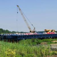 Puits en acier galvanisé peint GB Q345B Résistance aux intempéries