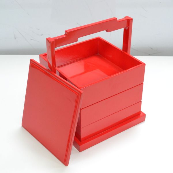 High Gloss Wooden Food Box