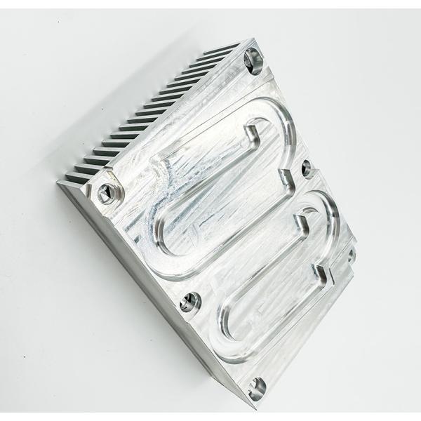 CNC Machining Metal Parts Aluminum Heatsink For Photovoltaic Inverter