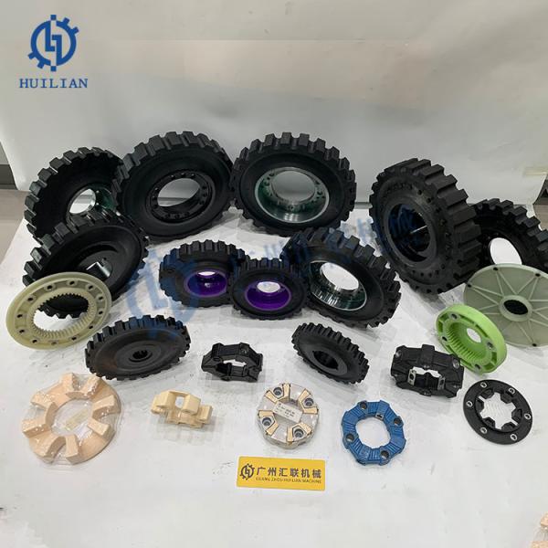 Rubber Coupling Excavator Pressure-driven Pump Shaft Flexible Couplings Mining Machinery Construction Machinery air Compressors