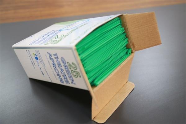 Customized Polythene Disposable Medical Aprons Waterproof Biodegradable