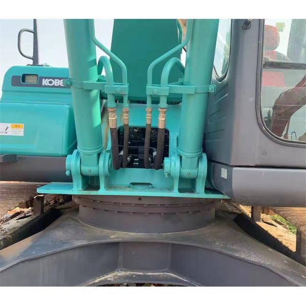 21200kg de segunda mano Green Kobelco Excavadora hidráulica de 118kw de potencia con capacidad de cubo 1.0m3