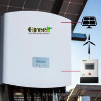 Display LCD Sistema de energia solar monocristalina 1kW-100kW Capacidade Fácil instalação
