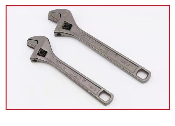 Adjustable wrench, 12 /300mm, maximum opening 50mm, surface electrophoresis treated, tool steel, 750g,